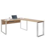 Bureau d’angle YOLO I Largeur : 180 cm - Chrome brillant