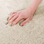 Tapis Lovika II Polyester - Beige - Diamètre : 200 cm