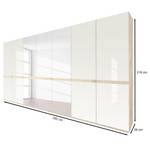 Armoire Barcelona V 350 x 216 cm - 3 miroir