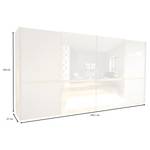 Schwebetürenschrank Barcelona IV 400 x 236 cm - 2 Spiegeltüren