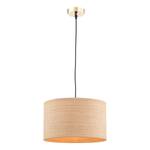 Lampada a sospensione Araluen II Rattan / Ferro - 1 punto luce