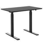 Schreibtisch E-Table (höhenverstellbar) - Schwarz - Breite: 100 cm - Schwarz