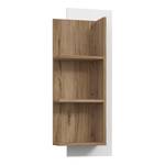 Open wandkast Boyd II eikenhouten look/wit