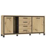 Dressoir Egan IV Artisan eikenhouten look/zwarte eikenhouten look