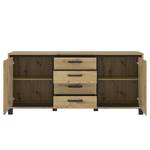 Sideboard Egan I Eiche Artisan Dekor / Eiche Schwarz Dekor