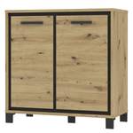 Kast Egan I Artisan eikenhouten look/zwarte eikenhouten look