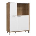 Credenza Boyd I Bianco / Effetto rovere