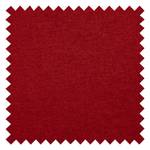 Fauteuil Lucinda geweven stof - Geweven stof Hanabi: Rood - Beige