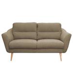 Sofa Lucinda I (2-Sitzer) Webstoff Hanabi: Saharagrau - Beige