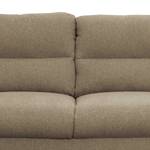 Sofa Lucinda I (2-Sitzer) Webstoff Hanabi: Saharagrau - Beige