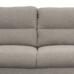 Sofa Lucinda I (2-Sitzer) Webstoff Hanabi: Grau - Beige