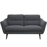 Sofa Lucinda I (2,5-Sitzer) Webstoff - Webstoff Hanabi: Anthrazit - Schwarz