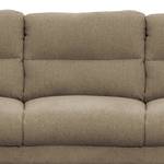 Sofa Lucinda I (3-Sitzer) Webstoff - Webstoff Hanabi: Saharagrau - Beige
