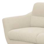 Sofa Lucinda I (3-Sitzer) Webstoff - Webstoff Hanabi: Creme - Beige