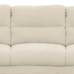 Sofa Lucinda I (3-Sitzer) Webstoff - Webstoff Hanabi: Creme - Beige