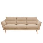 Sofa Lucinda I (3-Sitzer) Webstoff - Webstoff Hanabi: Beige - Beige