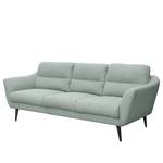 Sofa Lucinda I (3-Sitzer) Webstoff - Webstoff Hanabi: Stahlblau - Schwarz