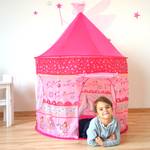 Tente de jeu My little Princess Rose foncé - Matière plastique - Textile - 105 x 135 x 105 cm