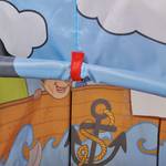 Spielzelt Pirate Blau - Kunststoff - Textil - 105 x 135 x 105 cm