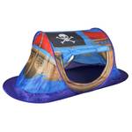 Pop Up tent Pirate Boat Blauw - Plastic - Textiel - 175 x 85 x 70 cm