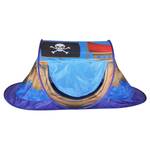 Pop Up tent Pirate Boat Blauw - Plastic - Textiel - 175 x 85 x 70 cm