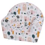 Kindersessel Wildlife Weiß - Andere - Textil - 34 x 42 x 51 cm