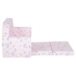 Divano per bambini Rainbow Unicorn Rosa - Altro - Tessile - 77 x 42 x 34 cm