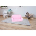 Kindersofa White Dots Pink - Andere - Textil - 77 x 42 x 34 cm