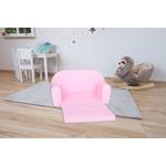 Kindersofa White Dots Pink - Andere - Textil - 77 x 42 x 34 cm