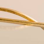 Servierwagen Duckow Metall / Glas - Gold