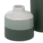Vase Brixa (3 éléments) Porcelaine - Vert / Gris