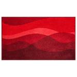 Badmat Hills polyacryl - Rood - 60 x 100 cm