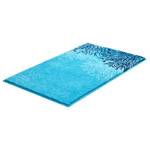 Badmat Reef polyester PVC - blauw - 70 x 120 cm