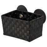 Panier de rangement Fermo Acier inoxydable / Polycarbonate - Noir