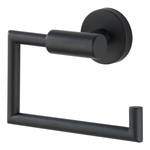 Porte papier toilette Bosio II Acier inoxydable - Noir - Noir