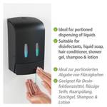 Desinfectiemiddel dispenser Tartas ABS-kunststof - Zwart