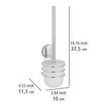 WC-Garnitur Osimo Plus Edelstahl / Polyethylen - Chrom