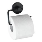 Vacuum-loc wc-papierhouder Milazzo roestvrij staal - zwart