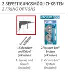 WC-Garnitur Capri Zinkdruckguss / Keramik - Weiß