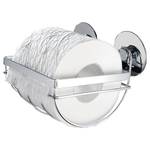 Porte papier toilette Turbo Fix Acier inoxydable - Argenté