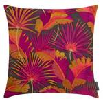 Housse de coussin Sumatra I Rose foncé - 50 x 50 cm