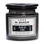 Geurkaars Black Tea Flora sojawas mix - zwart - 396 g
