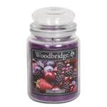 Bougie parfumée Sweet Berries Cire de paraffine - Violet - 565 g