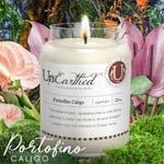 Bougie parfumée Portofino Caligo Cire de paraffine - Blanc - 640 g