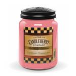 Duftkerze Caribbean Cheesecake Veredeltes Paraffin - Pink - 570g
