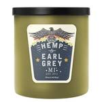 Geurkaars Hemp & Earlrey sojawas mix - groen