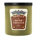 Bougie parfumée Vanilla & Warm Tobacco Mélange de cire de soja - Vert - 425 g