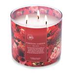 Bougie parfumée Parisianarden Mélange de cire de soja - Rouge - 411 g