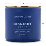 Bougie parfumée Midnight Apple Mélange de cire de soja - Bleu - 411 g