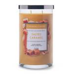 Geurkaars Salted Caramel sojawas mix - oranje - 538 g